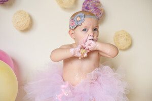 cake smash - alliston baby photographer - one year portraits