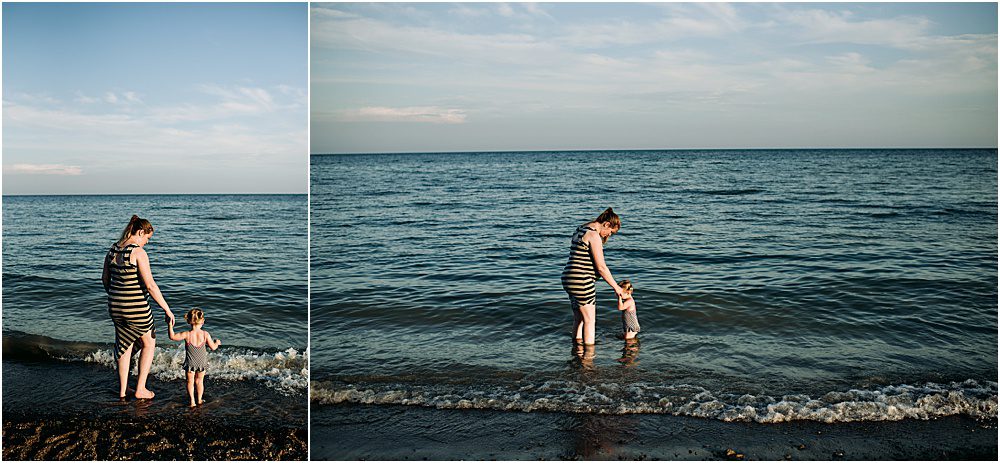 hamilton photographer, maternity beach session