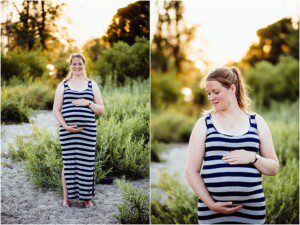 hamilton photographer, maternity beach session